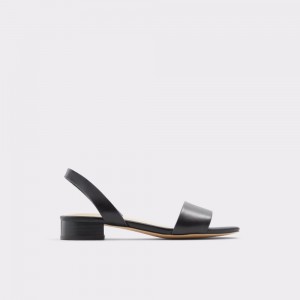 Aldo Doredda Sling back flat sandal - Block heel Donna Tacchi Nere | TPMZHQA-36