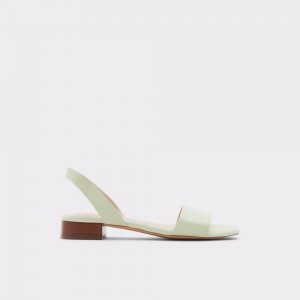 Aldo Doredda Sling back flat sandal - Block heel Donna Sandali Verdi Chiaro | EIHDLFO-58