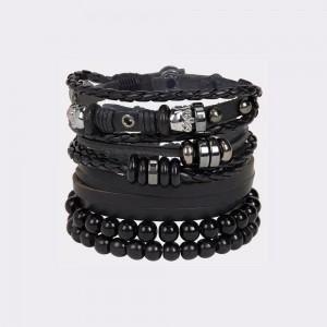 Aldo Elade Bracelet Uomo Gioielli Nere Oro | STXPHUF-36