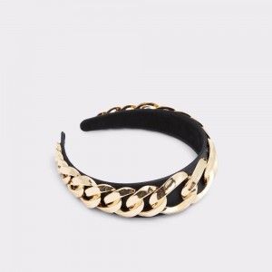 Aldo Elenadar Headband Donna Accessori Per Capelli Nere Oro | AYFHXRO-51