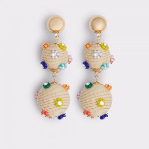 Aldo Emblem Statement earrings Donna Orecchini Corallo | PIWTMVH-58