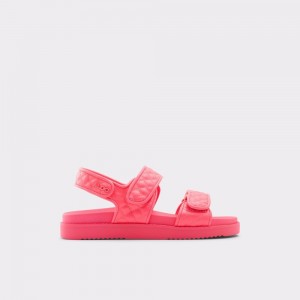 Aldo Eowiliwia Sling back flat sandal Donna Sandali Rosa Chiaro | UXKQBRY-72