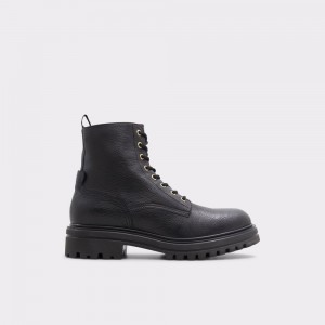 Aldo Falconer Lace-up boot - Lug sole Uomo Stivali Stringati Nere | CYIQJNH-08