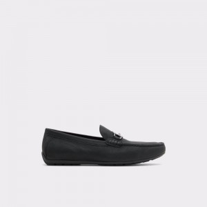 Aldo Fangio Driving shoe Uomo Scarpe Casual Nere | UDOHIYA-08