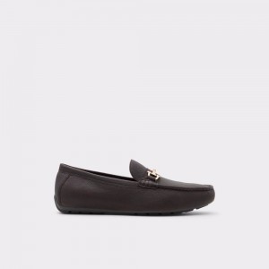 Aldo Fangio Driving shoe Uomo Scarpe Casual Marroni Scuro | GPZOULQ-94