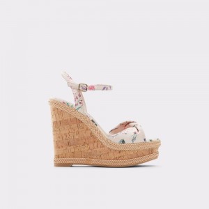 Aldo Florenna Wedge sandal - Wedge heel Donna Sandali Rosa | DBCMPGV-15