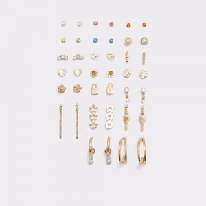 Aldo Flowaer Earrings Donna Orecchini Oro | OHVGJZD-34