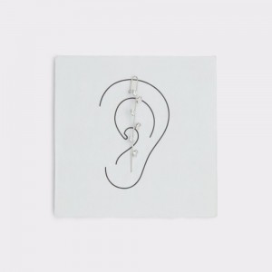 Aldo Folia Cuff earrings Donna Orecchini Argento | BZALSNI-41