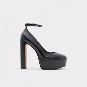 Aldo Fonda Ankle strap heeled shoe - Plateforme Donna Scarpe Platform Nere | GHUOBZA-64