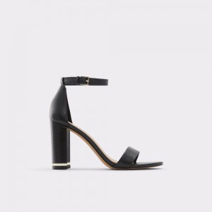 Aldo Frilajan High heel sandal - Block heel Donna Sandali Nere | PIYNMRU-07