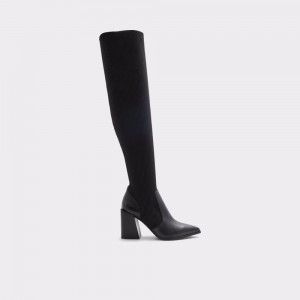 Aldo Ganini Knee-high boot Donna Stivali Nere | NSJKGTP-61