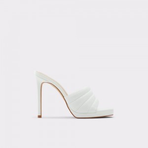 Aldo Gennia Heeled mule - Stiletto platform Donna Scarpe Platform Bianche | HVIKOST-92