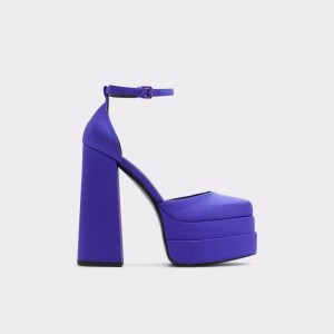 Aldo Grandle Ankle strap heeled shoe - Plateforme Donna Scarpe Platform Viola Chiaro | QUNKFSP-28