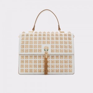 Aldo Grandsnake Top handle bag Donna Pochette Bianche | KRWBSXO-47