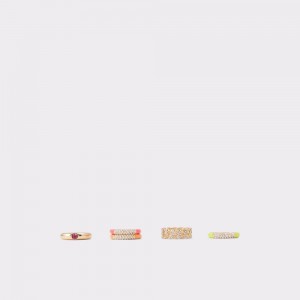Aldo Griran Stackable rings Donna Anelli Corallo | GVDKFOE-49