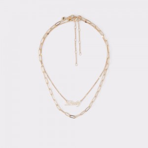 Aldo Gurbag Necklace Donna Collane Oro | QABEVNH-72