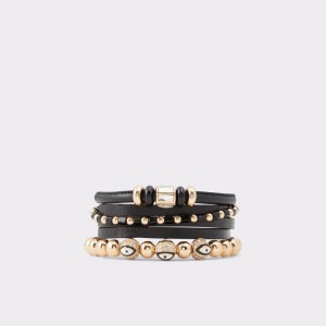 Aldo Gwoeld Bracelet Uomo Gioielli Nere Oro | UNPXJMW-68