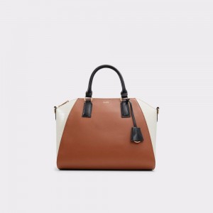 Aldo Halaberiell Satchel bag Donna Borse Tote Nere | PJGHEMC-95