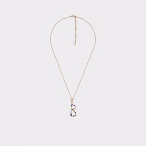 Aldo Ibeicien Necklace Donna Collane Gialle Scuro | EKGAXIU-87