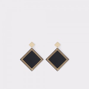 Aldo Indawgyi Earrings Donna Gioielli Nere Oro | PFMSEKO-76