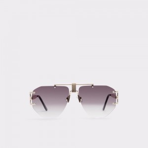 Aldo Jehan Sunglasses Donna Occhiali da Sole Oro | YSNWPML-02