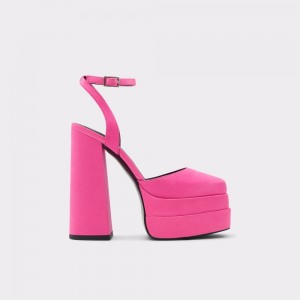 Aldo Kersaudy Ankle strap heeled shoe - Plateforme Donna Scarpe Platform Rosa Chiaro | PCZUHFN-15