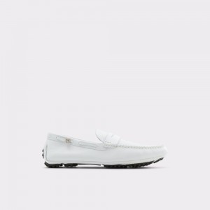 Aldo Kohn Driving shoe Uomo Scarpe Casual Bianche | PRMDLEV-78