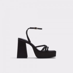 Aldo Landabriver Strappy heeled sandal - Plateforme Donna Scarpe Platform Nere | IXCKYBH-86