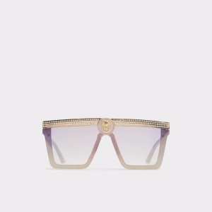 Aldo Legaredia Sunglasses Donna Occhiali da Sole Viola Chiaro | UOBLTEF-93
