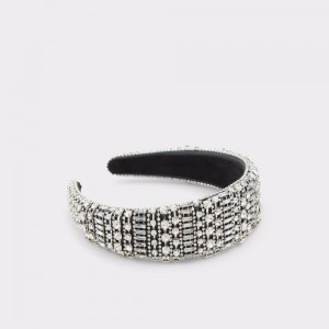 Aldo Legyn Head band Donna Accessori Per Capelli Nere Argento | ZHVBYPE-38