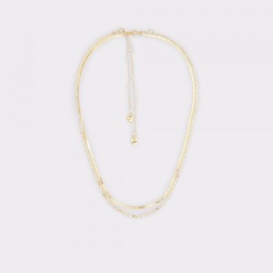 Aldo Lenany Necklace Donna Collane Oro | AQXFCPU-23