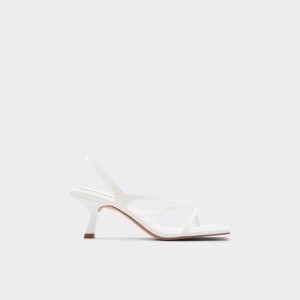 Aldo Loni Strappy high heel sandal - Block heel Donna Tacchi Bianche | PFOGDCL-84