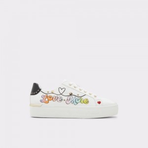 Aldo Lovemore Low top sneaker Donna Sneakers Bianche | OJTRYXH-79