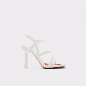 Aldo Luvly Strappy high heel sandal - Stiletto heel Donna Tacchi Bianche | VBCIZAL-54