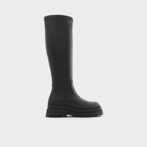 Aldo Majorr Knee-high boot - Lug sole Donna Stivali Nere | JHDKPQW-90