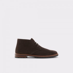 Aldo Malrose Chukka boot Uomo Stivali Stringati Marroni Scuro | UZFTOYW-59