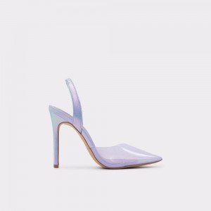 Aldo Marie Sling back high heel - Stiletto heel Donna Tacchi Viola Chiaro | RFOJWVU-18