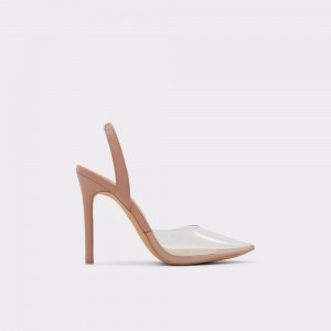 Aldo Marie Sling back high heel - Stiletto heel Donna Tacchi Beige | VQXOLSG-62