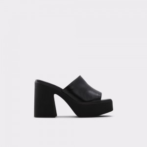 Aldo Melcee Heeled Mule - Plateforme Donna Scarpe Platform Nere | JSQGNUW-85