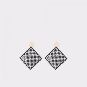 Aldo Meshuri Earrings Donna Orecchini Nere Oro | HDYNRKU-36