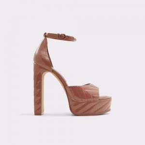 Aldo Milena Ankle strap heeled sandal - Plateforme Donna Perfect Pairings Rosse | YTPJNRW-42