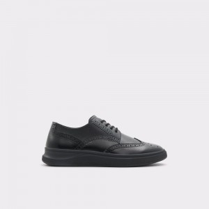 Aldo Monolite Oxford shoe - Cup sole Uomo Scarpe Oxford Nere | MIZCGJV-54