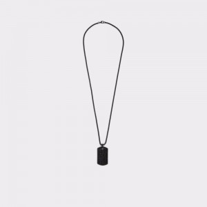 Aldo Necklace Uomo Gioielli Nere | DONPKYE-26