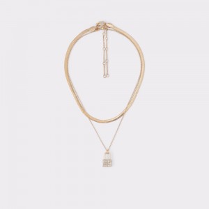 Aldo Neuve Necklace Donna Collane Oro | KZSOHNU-43