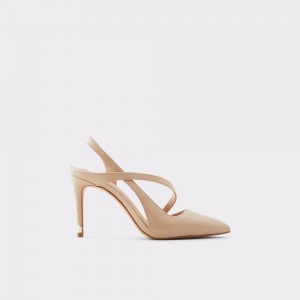 Aldo Noideaa Sling back high heel - Stiletto heel Donna Tacchi Beige | XVZAQCP-92