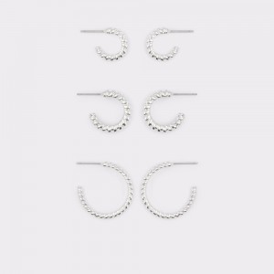 Aldo Ocoelin Hoop earrings Donna Orecchini Argento | AEIFNQT-17