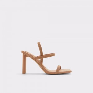 Aldo Okurra Strappy heeled sandal Donna Perfect Pairings Beige | WGKPFSC-89