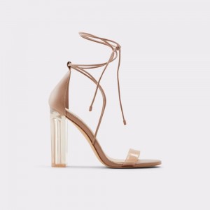Aldo Onardonia Strappy heeled sandal Donna Tacchi Beige | PRKSCYZ-60