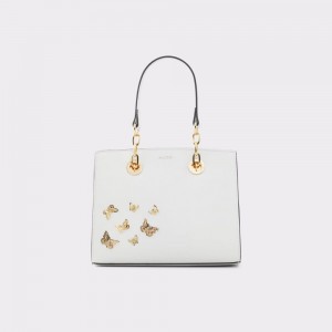 Aldo Pitari Tote bag Donna Borse Tote Bianche | FYPJAEK-13
