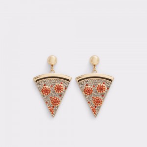 Aldo Pizzaa Statement earrings Donna Orecchini Rosse | FEPNCLD-86
